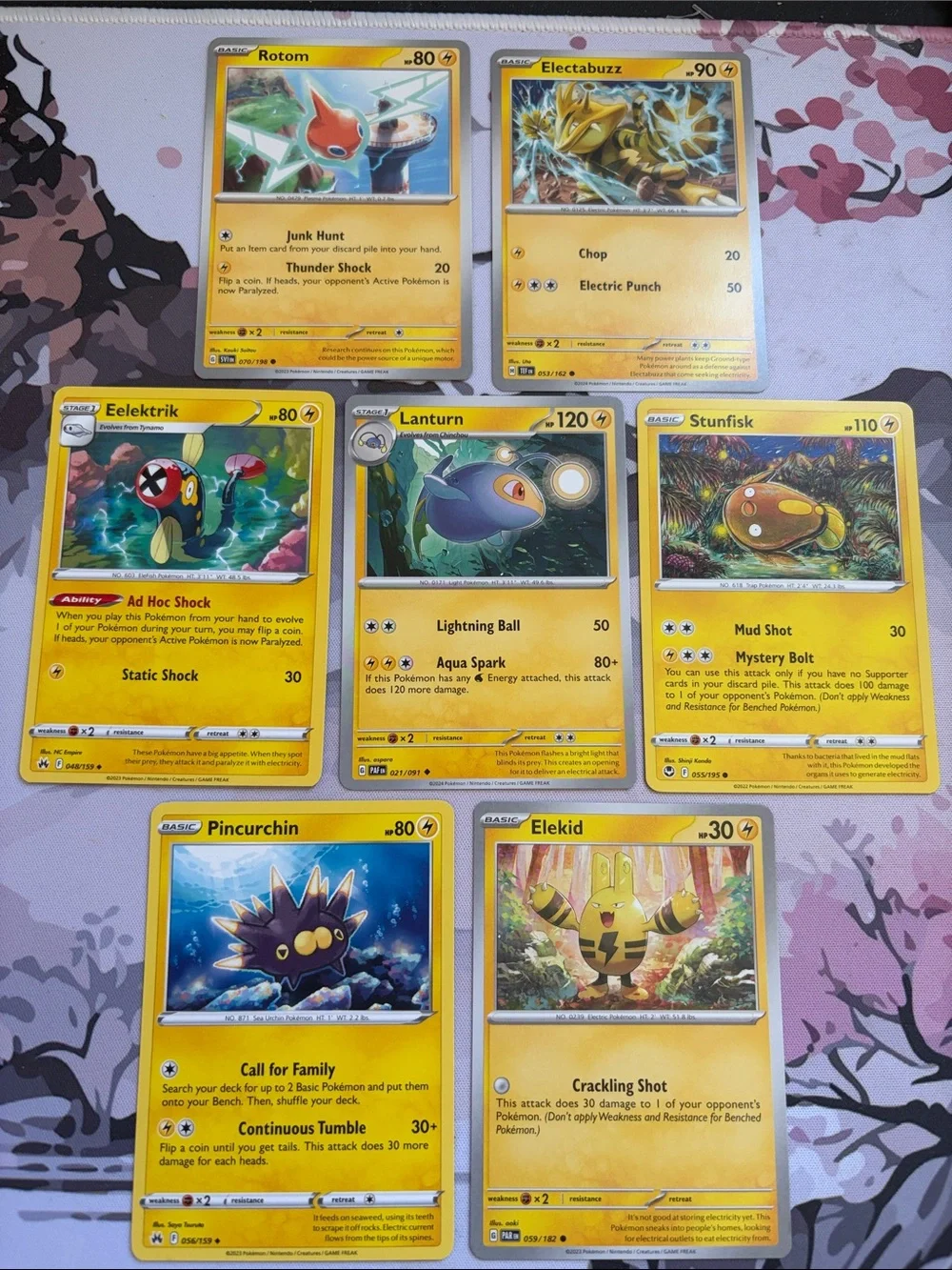 ⚡ Living Electricity Pokémon Card Lot | Rotom Electabuzz Lanturn ✨5/$25✨